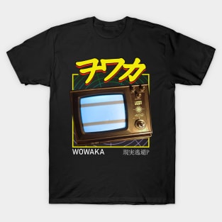 Wowaka Retro Japan Electronic T-Shirt